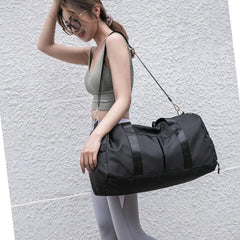 Women's Sports Gym Bag with Shoes Compartment