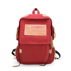 Large Capacity Canvas Backpack for Students Men Women Schoolbag