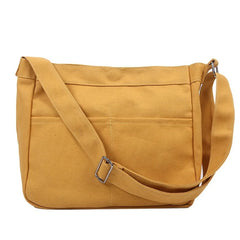 Large Capacity Canvas Shoulder Bags Female Handbags Cotton Cloth Crossbody Bag