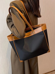 Large Capacity Women's Tote Bag Casual Shopper Underarm Shoulder Bag