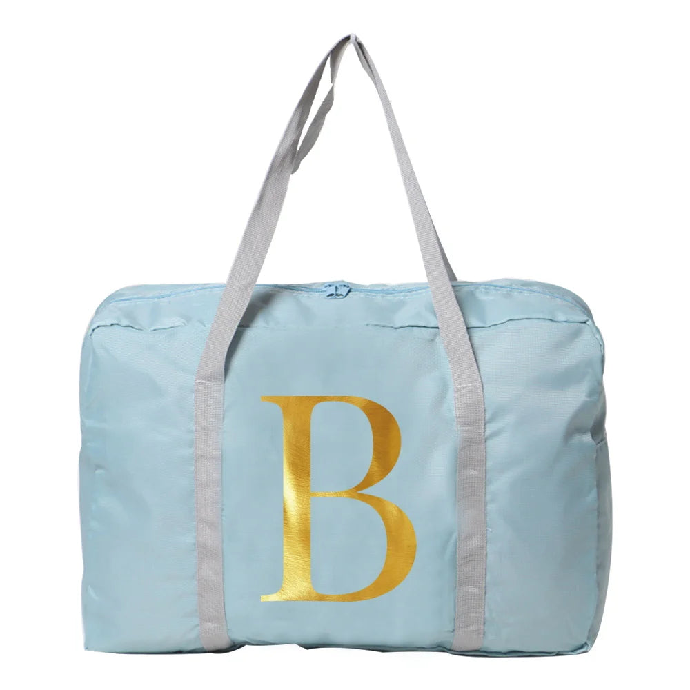 Large Capacity Travel Bag Hand Luggage Tote for Lady Weekend Organizer