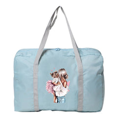 Large Capacity Travel Bag Hand Luggage Tote For Lady Men