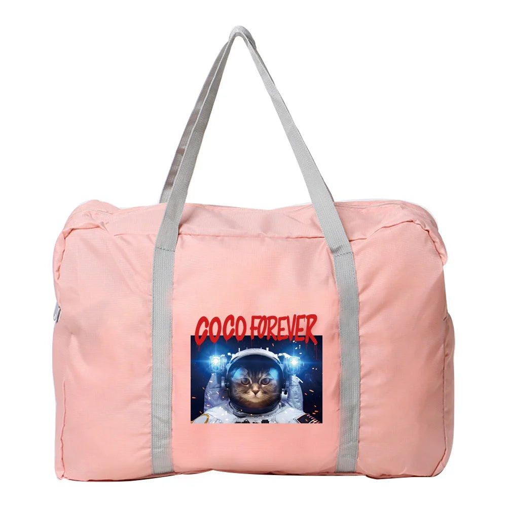 Large Capacity Waterproof Travel Bag Handbags Nylon Unisex For Women