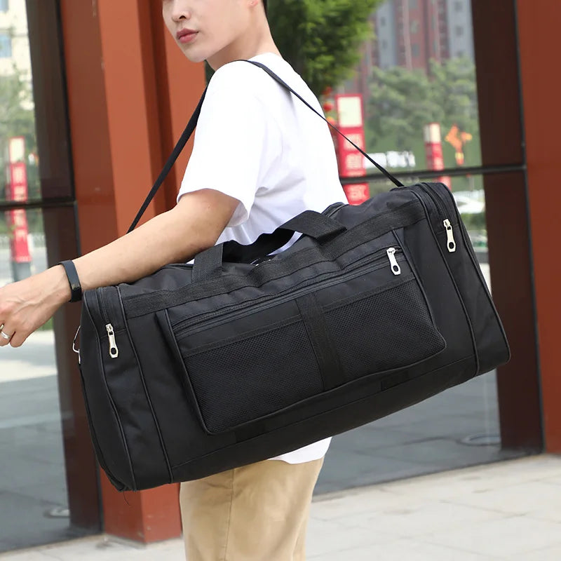Large Capacity Travel Bags For Man Multifunction Unisex Luggage Bag