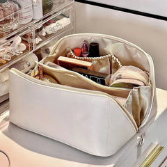 Large Travel Cosmetic Bag Portable Makeup Pouch Waterproof Toiletry Kit