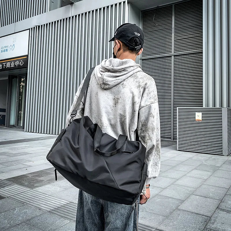 Large Capacity Men Travel Bag Gym Sports Yoga Storage