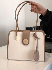 Large Capacity Underarm Bags for Women Pu Leather Tote Women's Bag