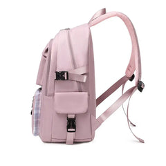 Spacious Zipper Pockets School Backpack