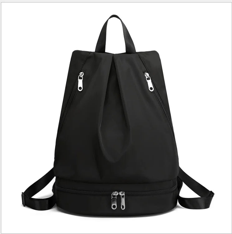 Large Capacity Women Drawstring Backpack Lightweight Lady's Travel