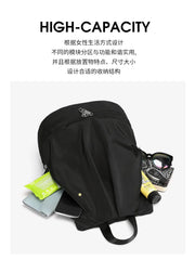 Large Capacity Women Drawstring Backpack Lightweight Lady's Travel