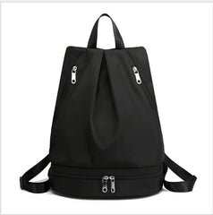 Large Capacity Women Drawstring Backpack Lightweight Lady's Travel