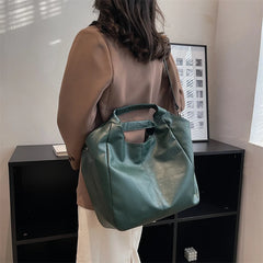 Large Capacity Women Pu Leather Handbags Travel Bag High Ladies Shoulder Messeng