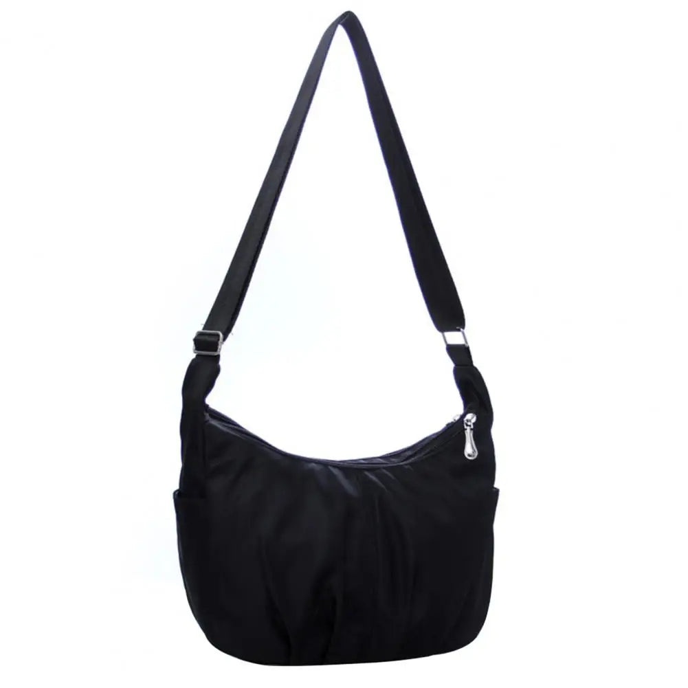 Large Capacity Women Shoulder Bag Waterproof Solid Pocket Wallet