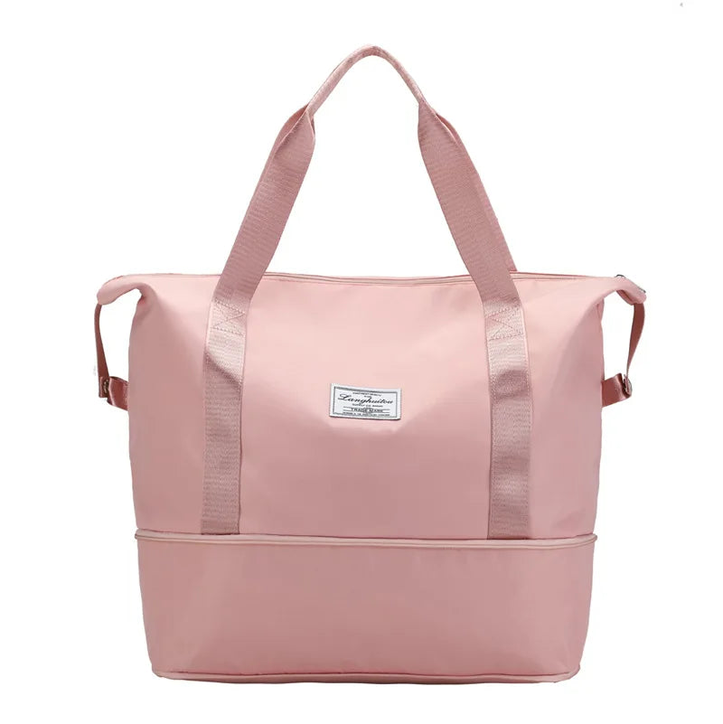 Women Tote Waterproof Luggage Bag Gym Shoulder Handbag Sport Travel