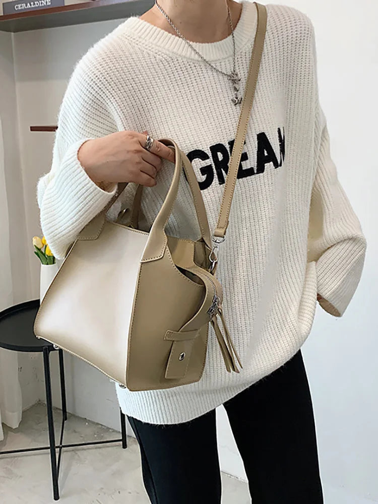 Large Capacity Women's Bag Bucket Shoulder Crossbody Bags for Women
