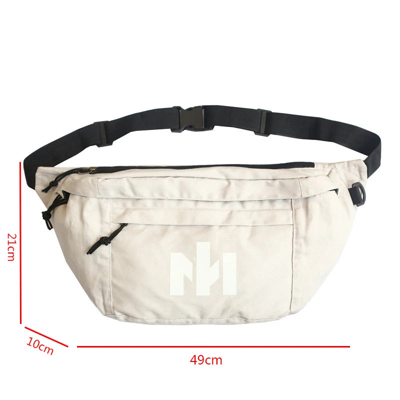 Large Capacity Reflective Belt Waist Bag Hip Phone Wallet