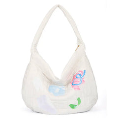 Quilted Women's Shoulder Bag Large Capacity Messenger Casual Tote Handbag