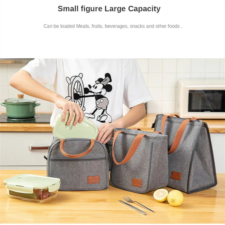 Large Insulated Lunch Bag for Men Women Reusable Leakproof Lunch Box Cooler Tote