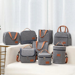 Large Insulated Lunch Bag for Men Women Reusable Leakproof Lunch Box Cooler Tote
