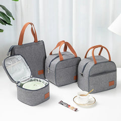 Large Insulated Lunch Bag for Men Women Reusable Leakproof Lunch Box Cooler Tote