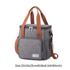 Large Insulated Lunch Bag for Men Women Reusable Leakproof Lunch Box Cooler Tote