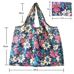 Large Reusable Shopping Bag Women's Shoulder Bag Heavy 50 Pound Hand Wash