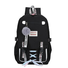 Large School Backpacks Teen Girls Lock Anti Theft Bags High School Bag
