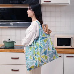 Large Reusable Eco Shopping Bag Grocery Beach Toy Storage Foldable Tote Pouch