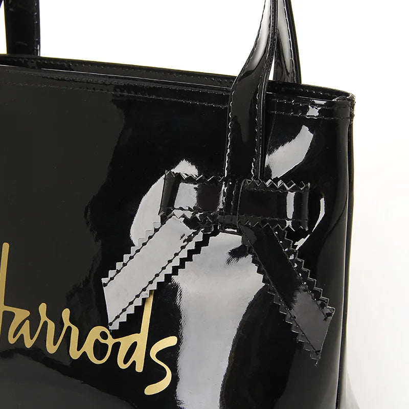 Waterproof PVC Women Shoulder Tote Bag Jelly Beach Summer Casual Shopping