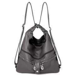 Large Women Shoulder Bag Pu Leather Crossbody Bag Soft Leather Messenger Bag