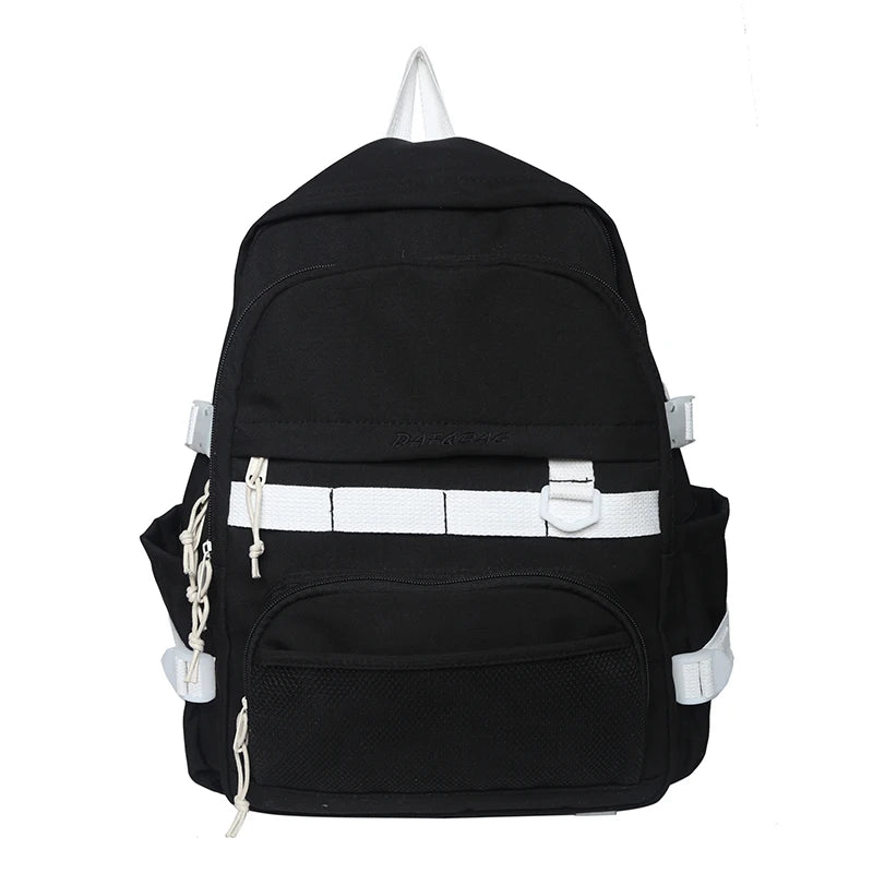 Large Capacity Nylon Women Backpacks Shoulder Bags For Teenager School