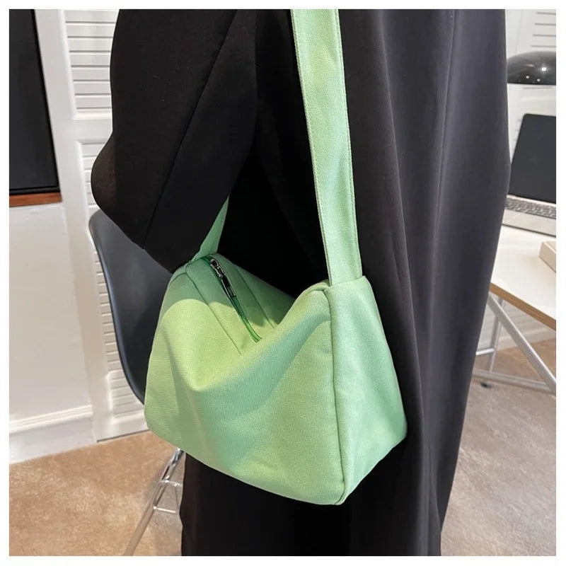 Large-capacity Women's Messenger Bag Portable Square Bag
