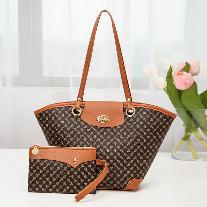 Large-Capacity Commuter Bag Woman Shoulder Tote All-Match College Student Class