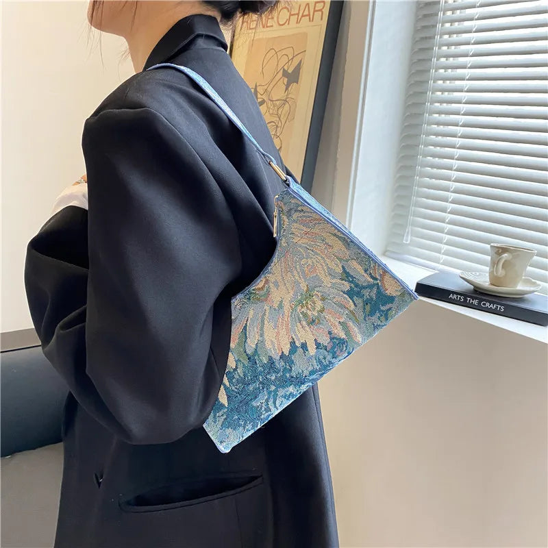 Large-capacity PU Leather Shoulder Bag for Women