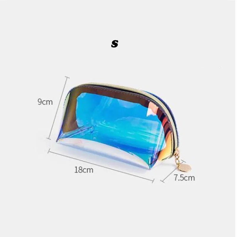 Laser Cosmetic Bag Ins Style Dumpling Wash Bag