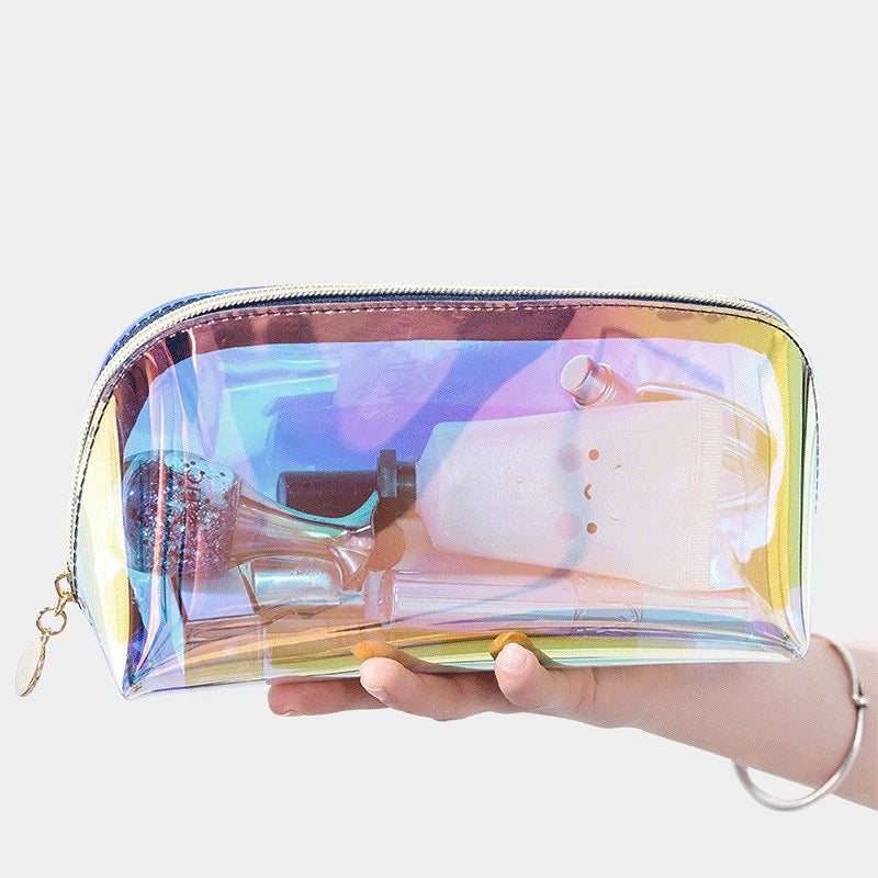 Laser Cosmetic Bag Ins Style Dumpling Wash Bag