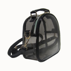 Laser Transparent PVC Crossbody Bag Women Mini Jelly Clear Shoulder Phone Bags