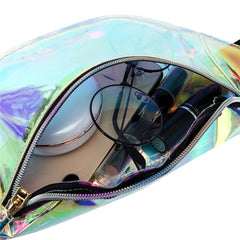Women PVC Waist Bag Cross Body Fanny Pack