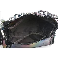 Laser Women Letter Shoulder Bag PU Messenger Bags