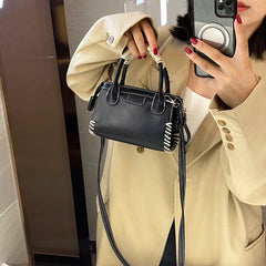 Texture All-match Handbags High Female Messenger Bag
