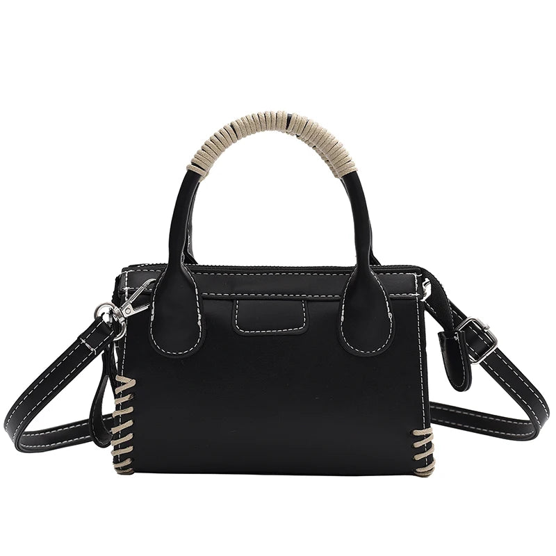 Texture All-match Handbags High Female Messenger Bag
