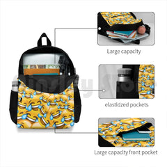 Outdoor Hiking Backpack Waterproof Camping Travel Pattern Layer Art