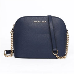 Small Leather Chain Shell Bag for Women