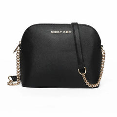 Small Leather Chain Shell Bag for Women