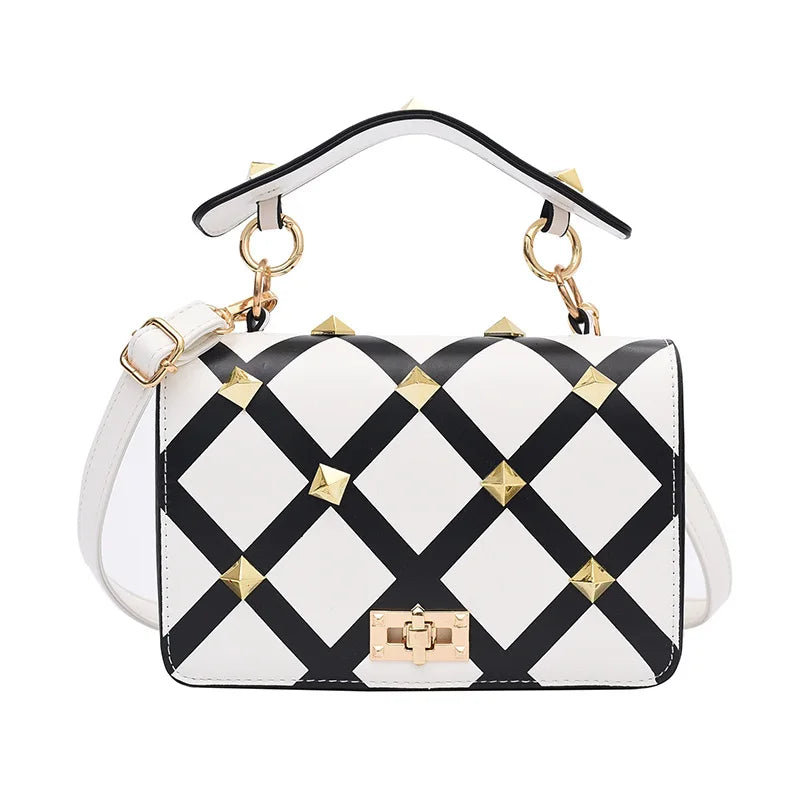 Square Shoulder Bags Classic And Plaid Messenger Bags