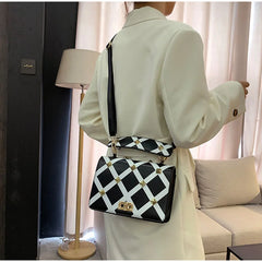 Square Shoulder Bags Classic And Plaid Messenger Bags