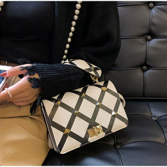 Square Shoulder Bags Classic And Plaid Messenger Bags