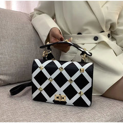 Square Shoulder Bags Classic And Plaid Messenger Bags