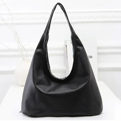 Women's Leather Hobo Bag Large Capacity Tote Clutch Purse