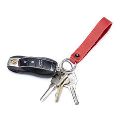Leather Lanyard Pendant Car Supplies Key Holder Key Ring Keychain